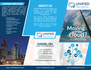 Flyer Design by Dexter Solutions for Unified Data Networks | Design: #17703691