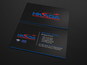 HKAOA Business Card and Stationary Project | Business Card Design by Tripti Ranjan Gain
