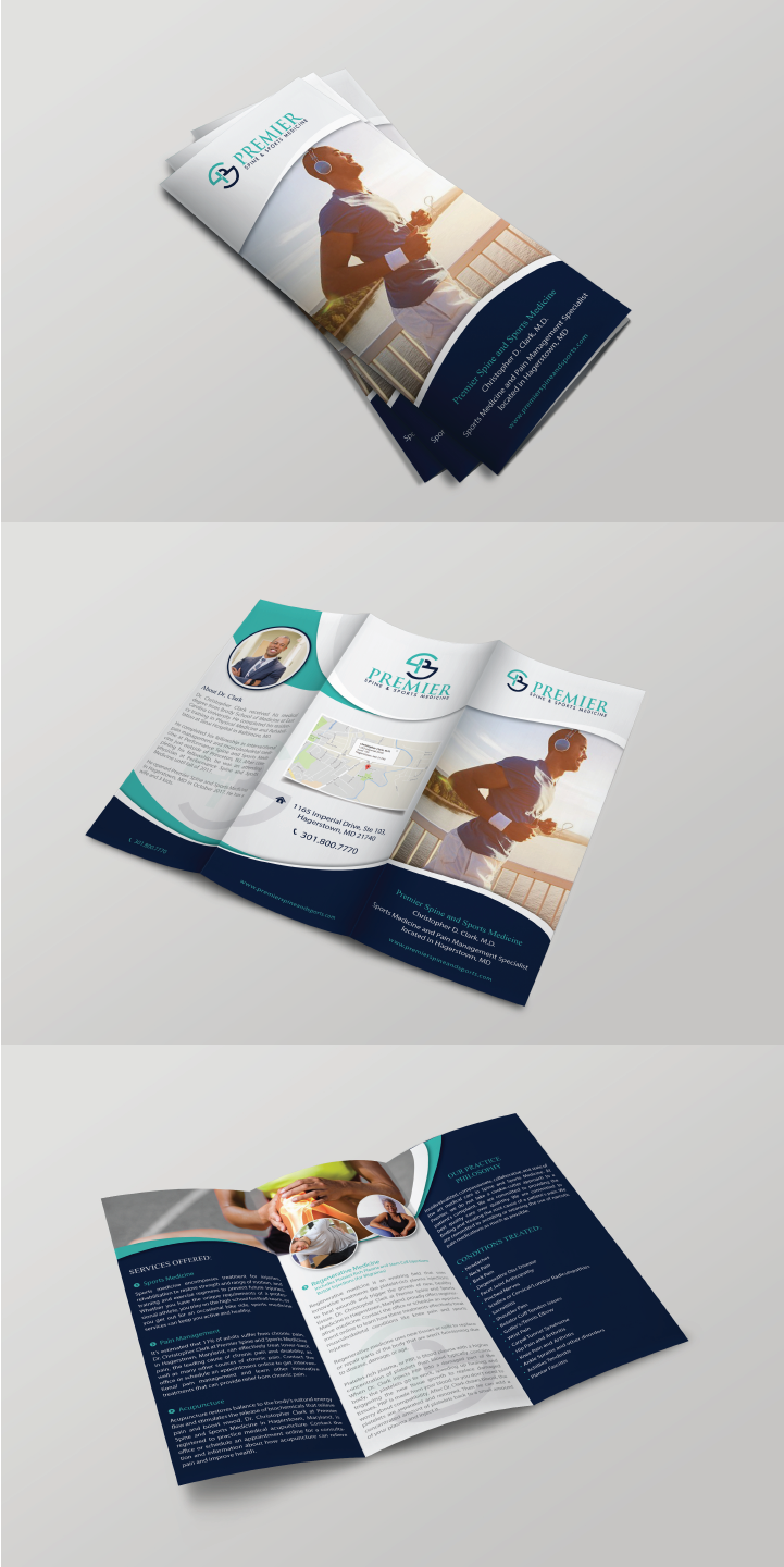 Flyer Design by alex989 for Premier Spine and Sports Medicine | Design #17656170