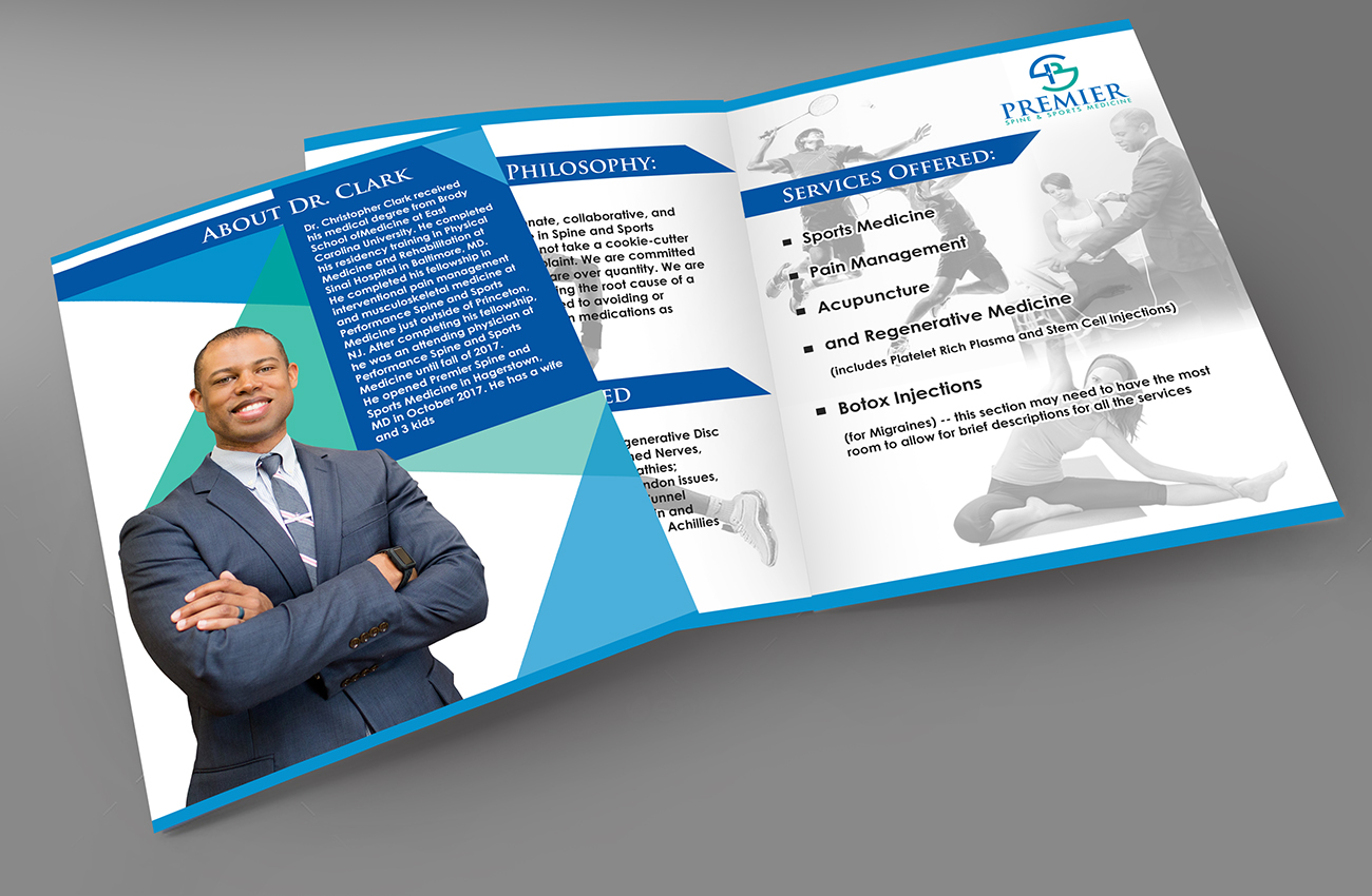 Flyer Design by NILDesigns for Premier Spine and Sports Medicine | Design #17710426