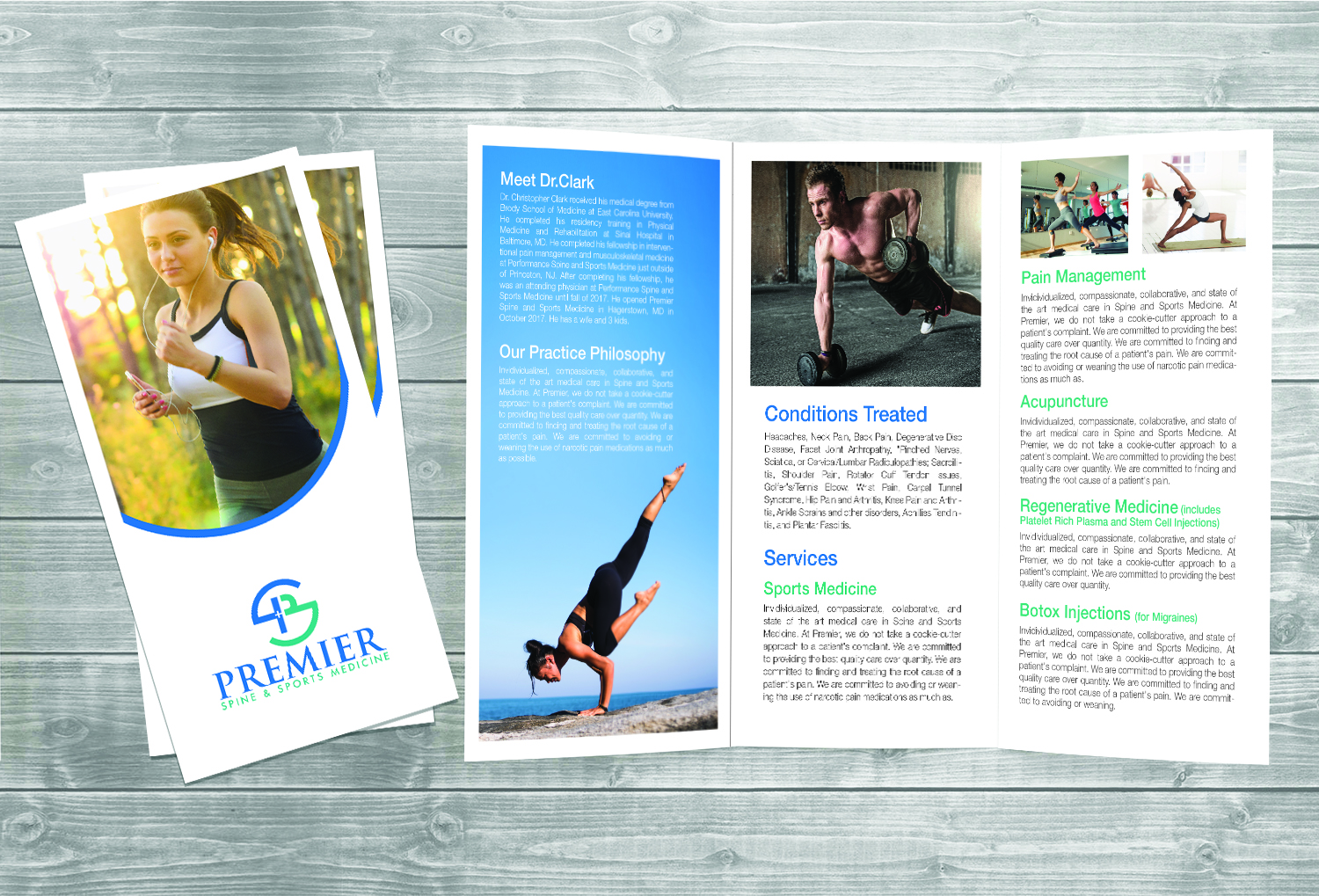 Flyer Design by mkays for Premier Spine and Sports Medicine | Design #17675417