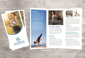 Diseño de Flyer por mkays para Premier Spine and Sports Medicine | Diseño #17675417
