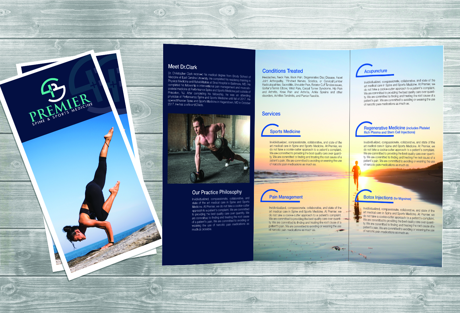 Flyer Design by mkays for Premier Spine and Sports Medicine | Design #17675418
