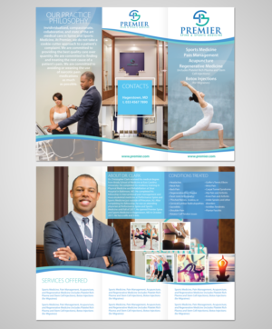Diseño de Flyer por Taya Bright para Premier Spine and Sports Medicine | Diseño #17730548