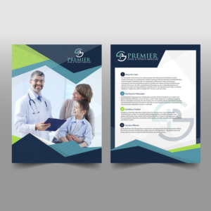 Diseño de Flyer por Dream Studio - Creative Agency para Premier Spine and Sports Medicine | Diseño #17650139