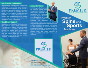 Flyer Design by Dexter Solutions for Premier Spine and Sports Medicine | Design: #17712652