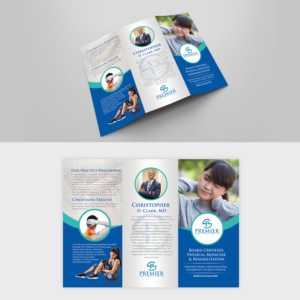 Diseño de Flyer por TuktukiShree para Premier Spine and Sports Medicine | Diseño #17683279