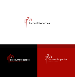 DiscountProperties.com DI$COUNTPROPERTIES.COM  | Logo Design by *mary