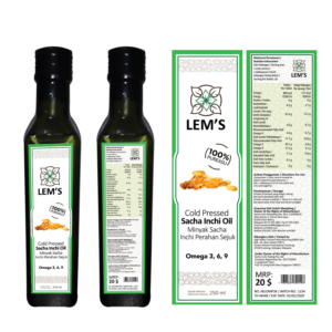 Label Design by uk for Sacha Inchi Trading | Design: #17688352