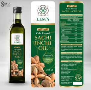 Label Design by SofiaDesignStudio for Sacha Inchi Trading | Design #17859049