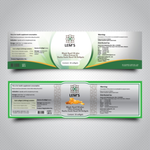 Etikett-Design von uk für Sacha Inchi Trading | Design: #17866484