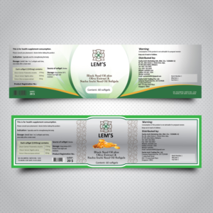 Etikett-Design von uk für Sacha Inchi Trading | Design: #17905420