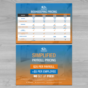 Flyer Design by debdesign for Glacier Coast | Design: #17683352