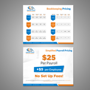 Flyer Design by creative.bugs for Glacier Coast | Design: #17657642