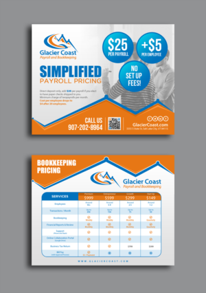 Flyer Design by chandrayaan.creative for Glacier Coast | Design #17659434