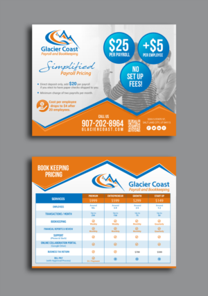 Flyer Design by chandrayaan.creative for Glacier Coast | Design: #17688746