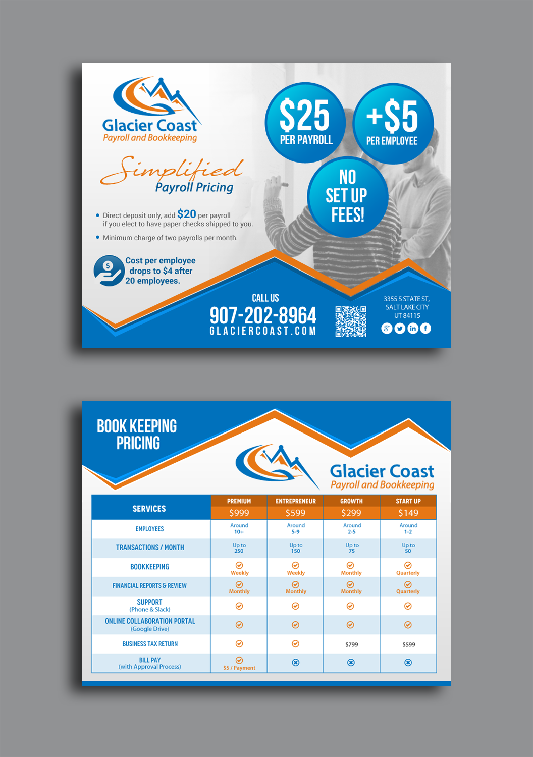 Flyer Design by chandrayaan.creative for Glacier Coast | Design #17688877