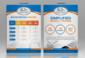 Flyer Design by SAI DESIGNS for Glacier Coast | Design #17670643