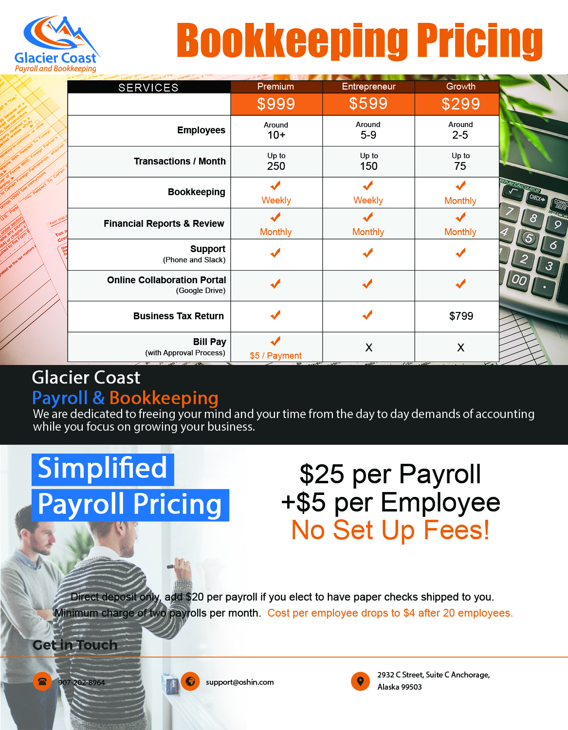 Flyer Design by Suwaji Suwaji for Glacier Coast | Design #17656969