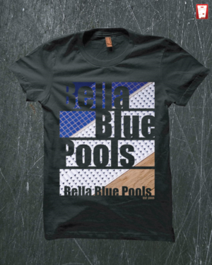 Bella Blue Pools  | T-Shirt-Design von Taho Design