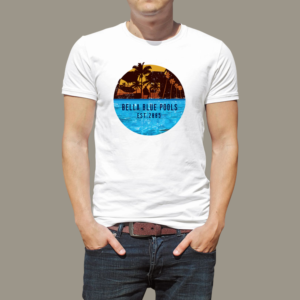 Bella Blue Pools  | T-Shirt-Design von Eightone 3