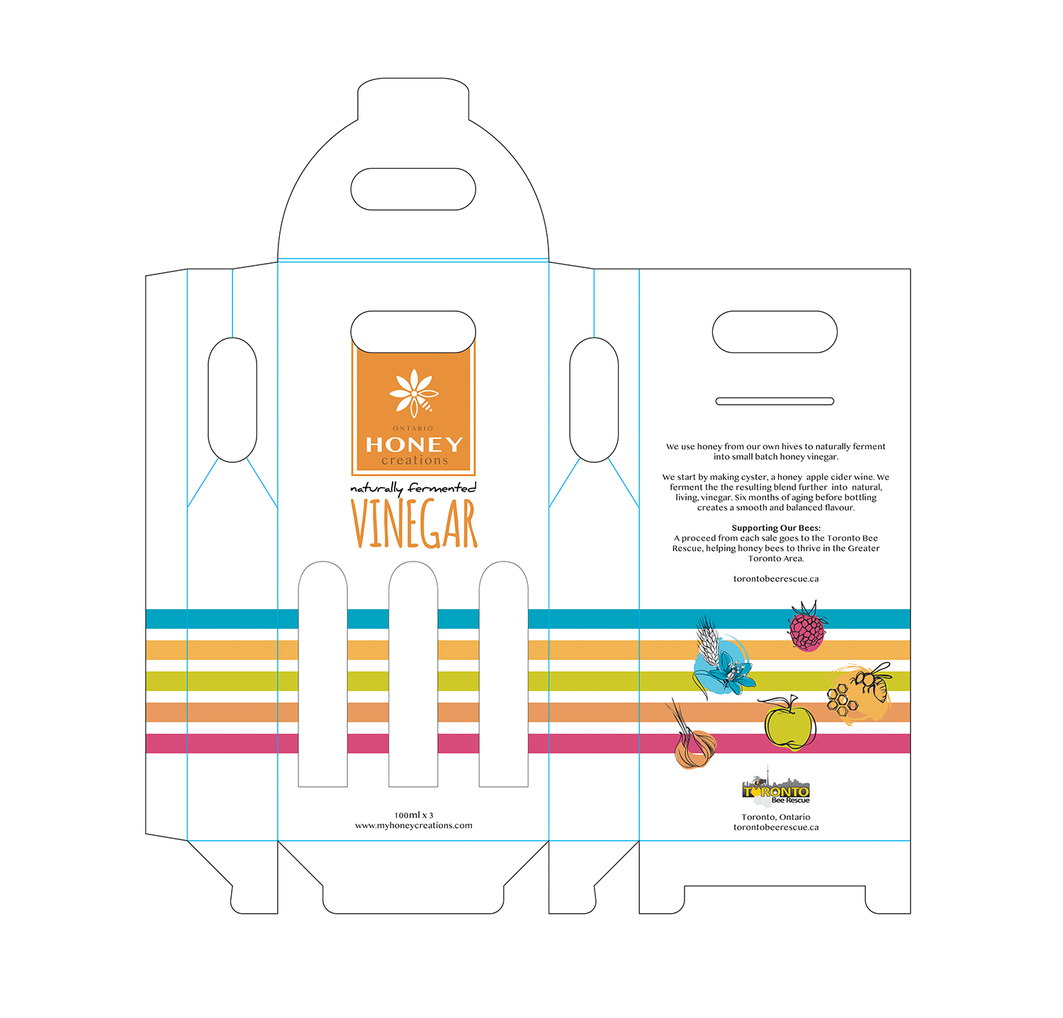 Packaging Design by Pinky  for Toronto Bee Rescue | Design #17743300
