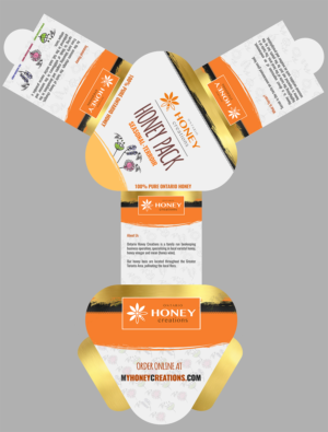 Diseño de Empaque por SAI DESIGNS para Toronto Bee Rescue | Diseño: #17952215