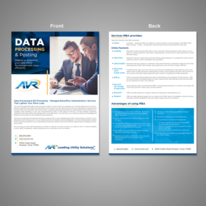 Flyer Design by creative.bugs for AVR, Inc. | Design: #17659041