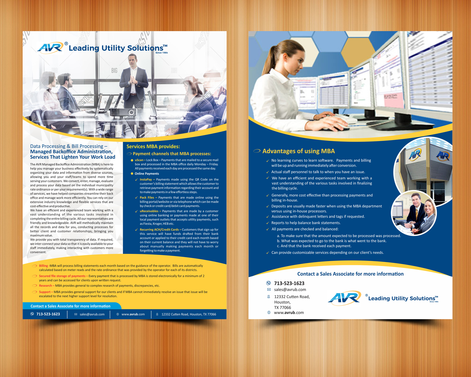 Flyer Design by ecorokerz for AVR, Inc. | Design #17658138
