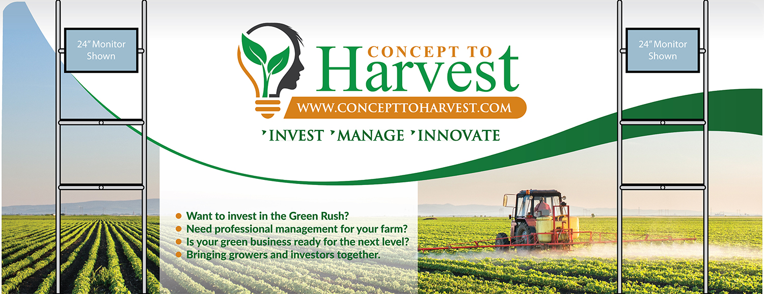 Trade Show Booth Design by Deziners Zone for Concept to Harvest | Design #17675249