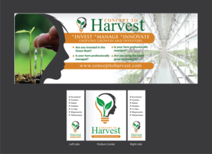 Trade Show Booth Design by Deziners Zone for Concept to Harvest | Design: #17806740