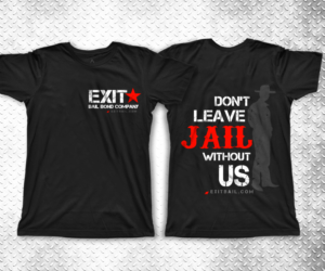 “Don’t leave Jail Without Us” | T-shirt Design by TRHZ