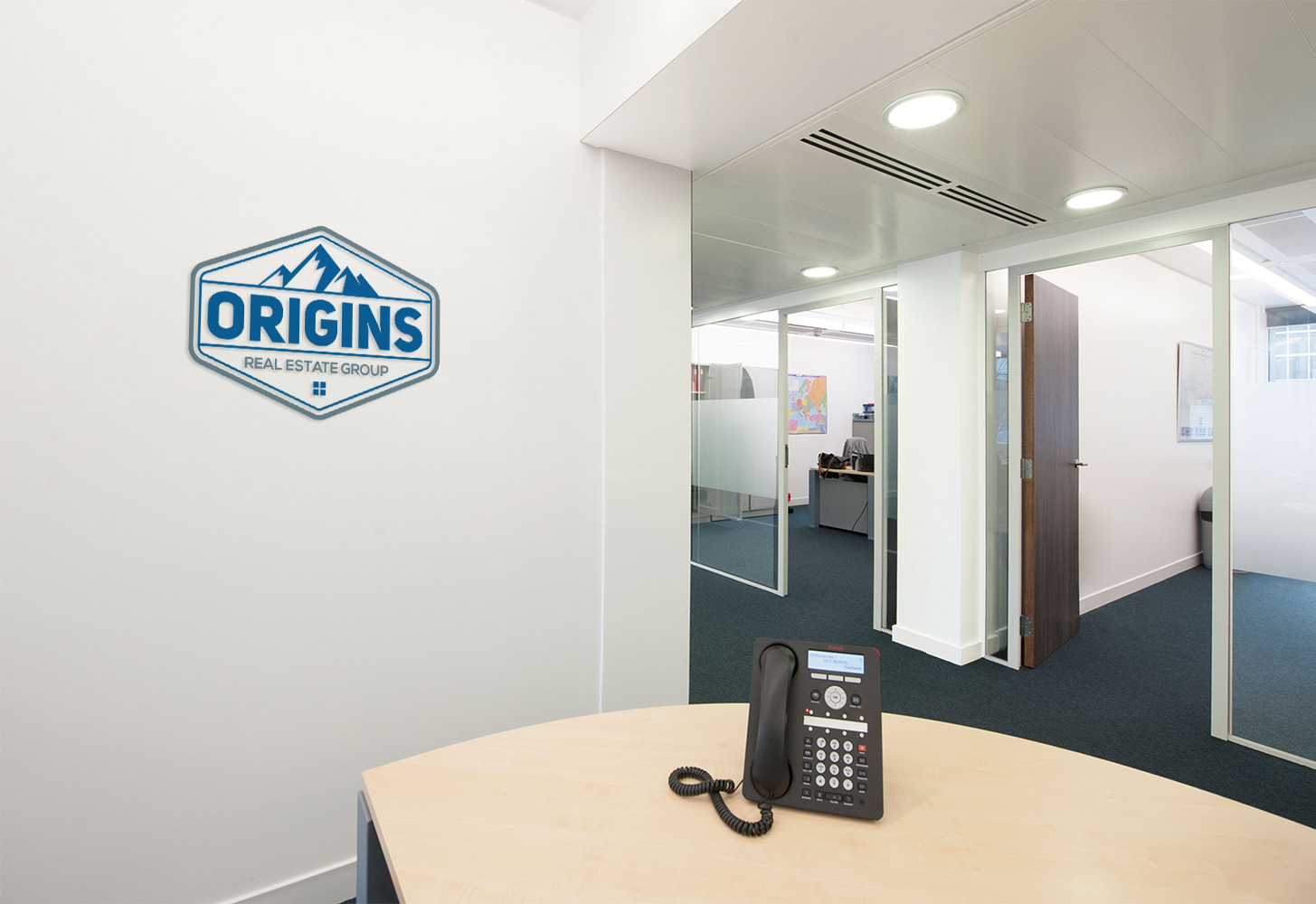 Logo Design by Deziners Zone for Origins Real Estate Group | Design #17657944