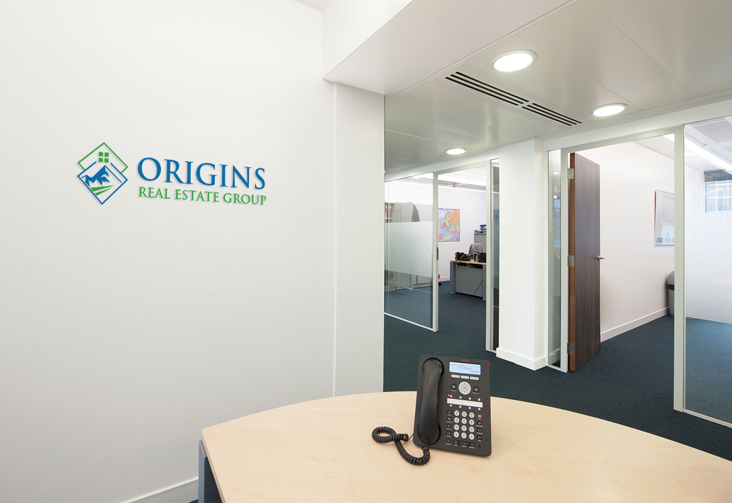 Logo Design by Deziners Zone for Origins Real Estate Group | Design #17657947