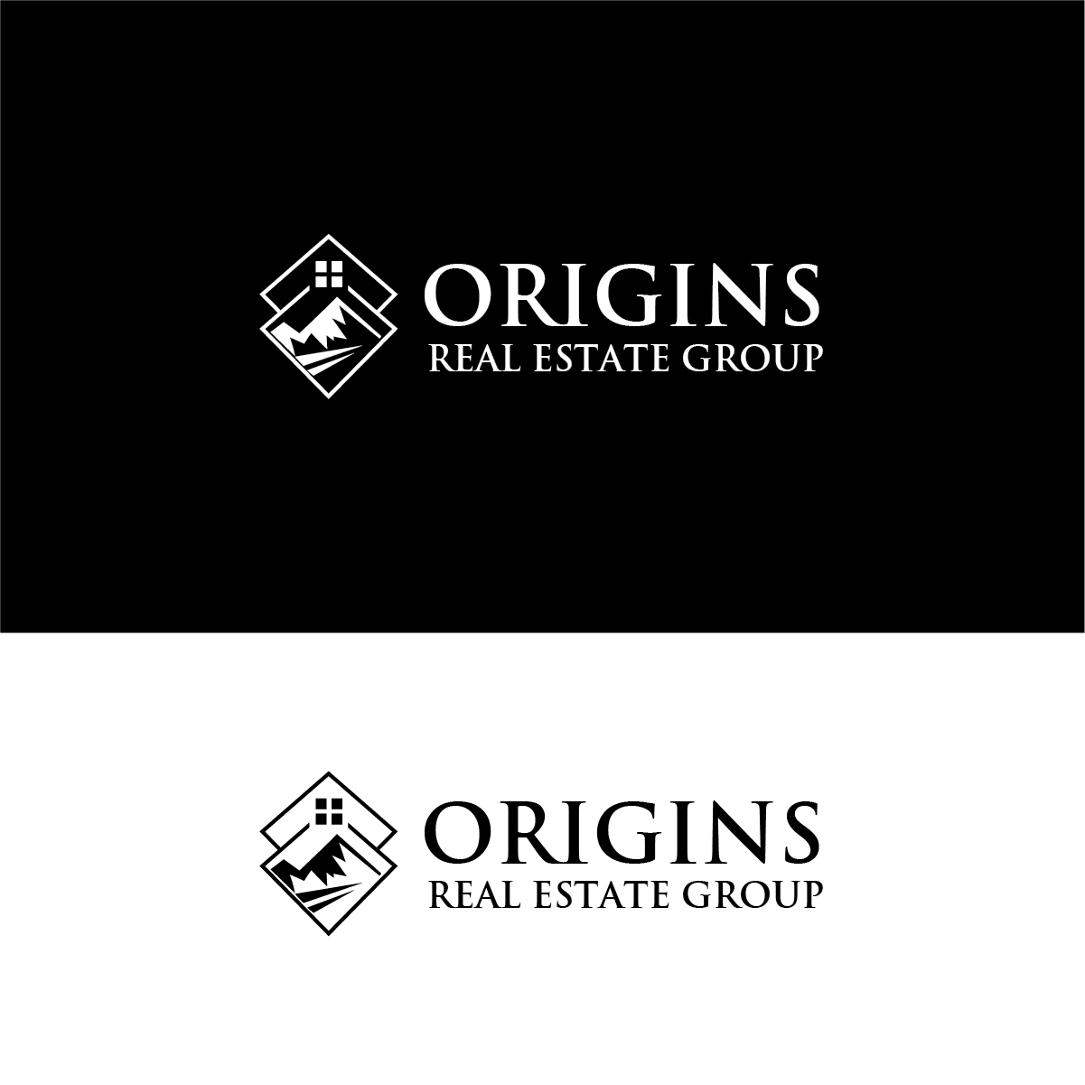 Logo-Design von Deziners Zone für Origins Real Estate Group | Design #17667171