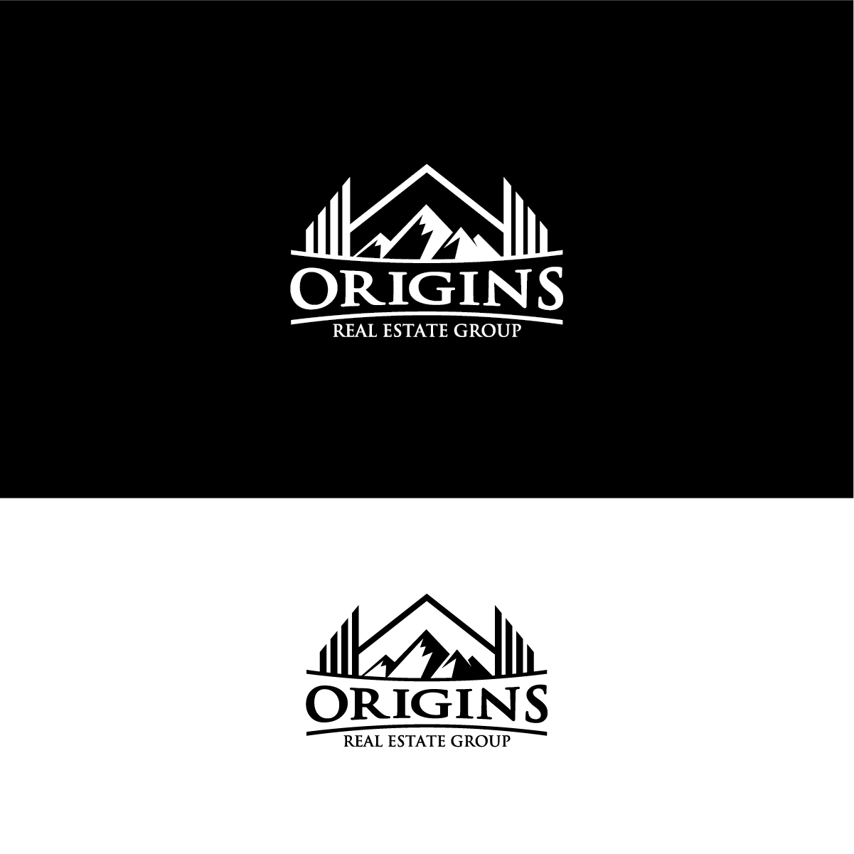 Logo Design by Deziners Zone for Origins Real Estate Group | Design #17667172