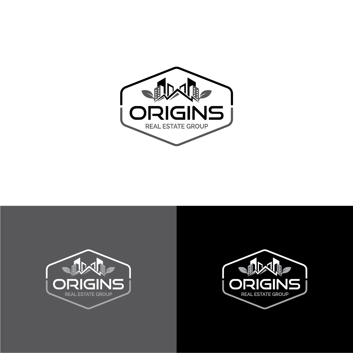 Logo-Design von Deziners Zone für Origins Real Estate Group | Design #17667174