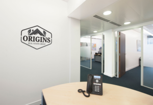 Logo Design by Deziners Zone for Origins Real Estate Group | Design: #17667182