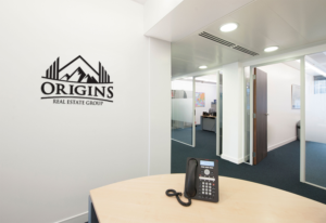 Logo Design by Deziners Zone for Origins Real Estate Group | Design: #17667185