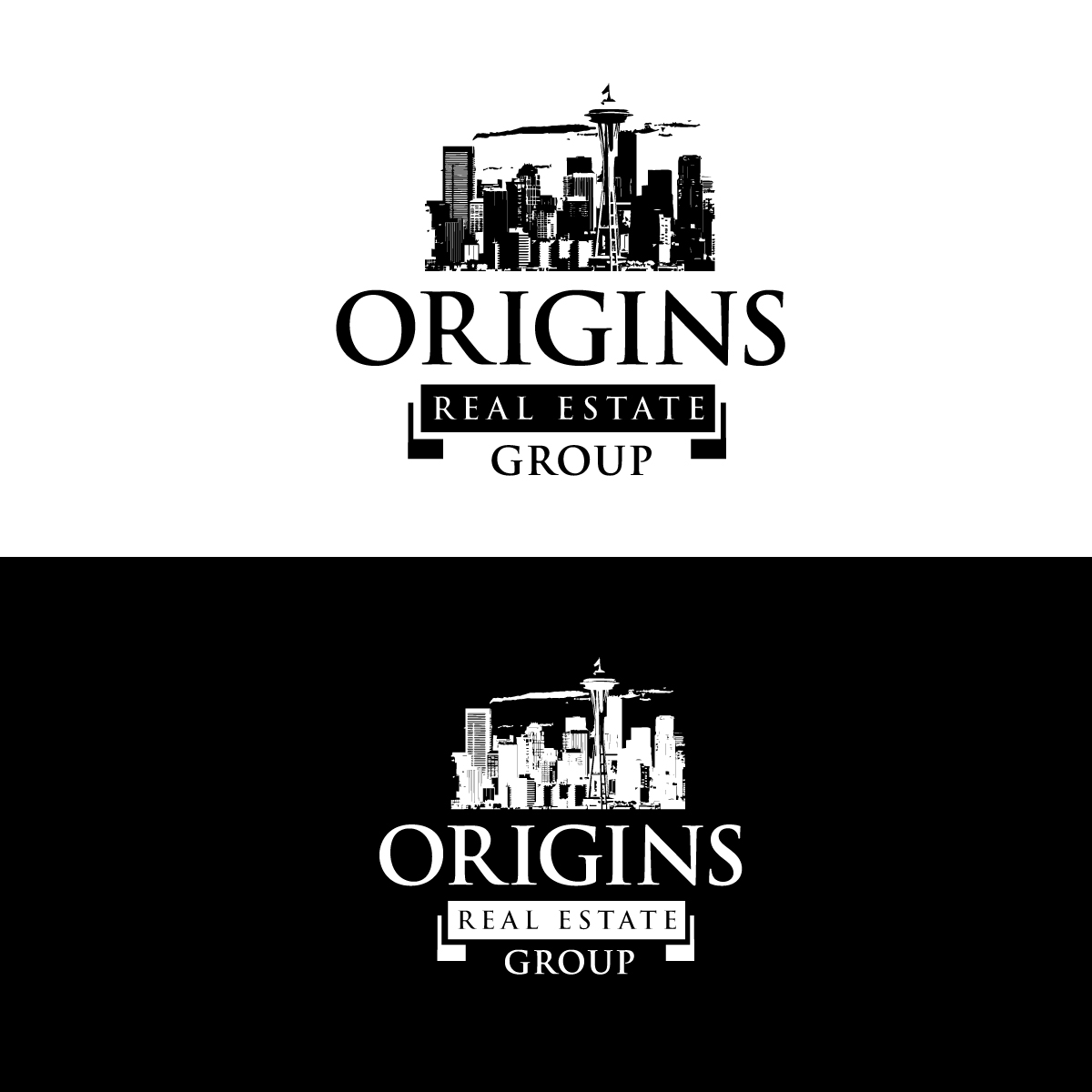 Logo Design by e-graphics for Origins Real Estate Group | Design #17671293