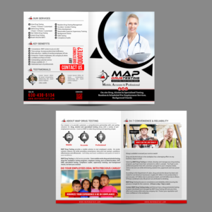 Brochure Design by chandrayaan.creative for MAP Drug Testing | Design: #17656951