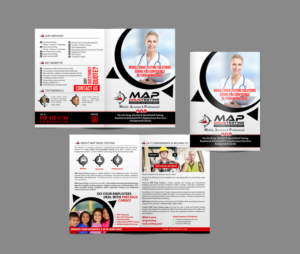 Brochure Design by chandrayaan.creative for MAP Drug Testing | Design: #17657693