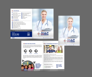 Brochure Design by chandrayaan.creative for MAP Drug Testing | Design: #17704392