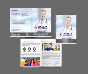 Brochure Design by chandrayaan.creative for MAP Drug Testing | Design: #17745577