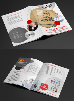Brochure Design by ecorokerz for MAP Drug Testing | Design: #17721037