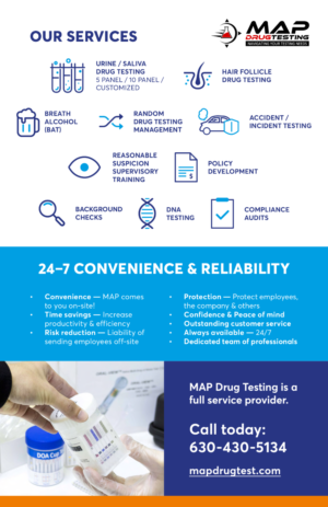Brochure Design by pa.lepetit for MAP Drug Testing | Design: #17731261