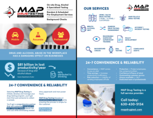 Brochure Design by pa.lepetit for MAP Drug Testing | Design: #17758884