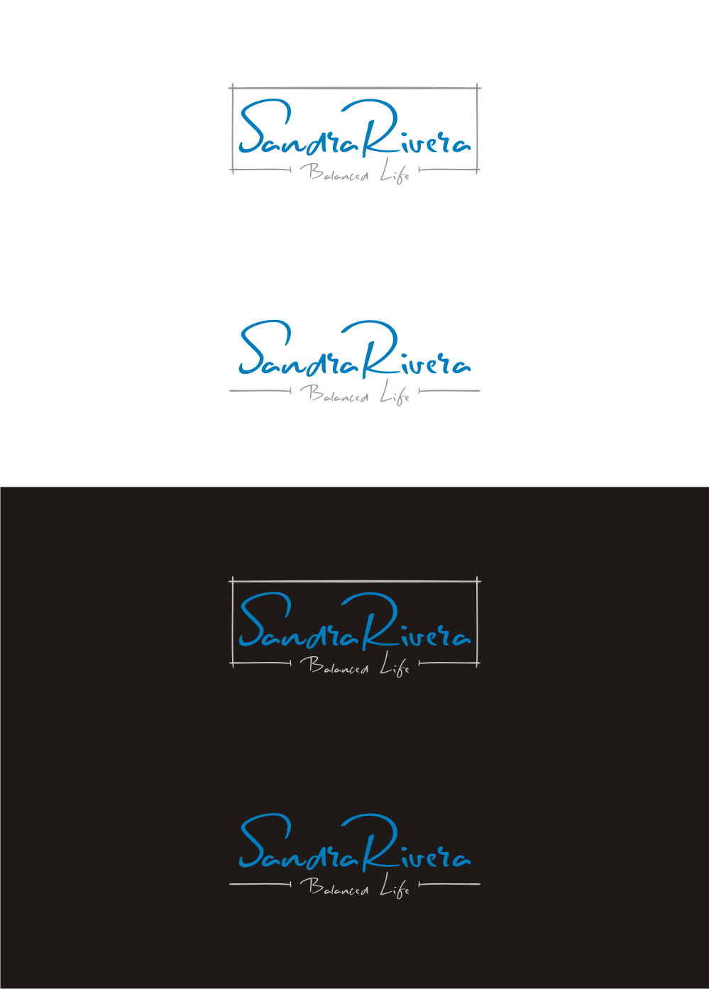 Logo Design by RetnoHandayaniDESIGNS for SR Balanced Life | Design #17741738
