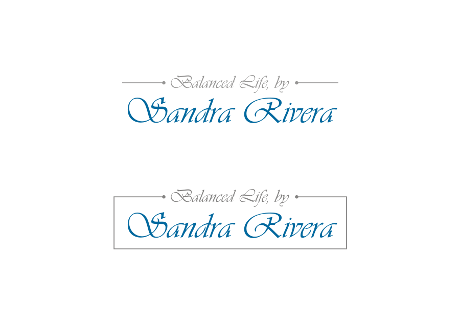 Logo Design by RetnoHandayaniDESIGNS for SR Balanced Life | Design #17759278
