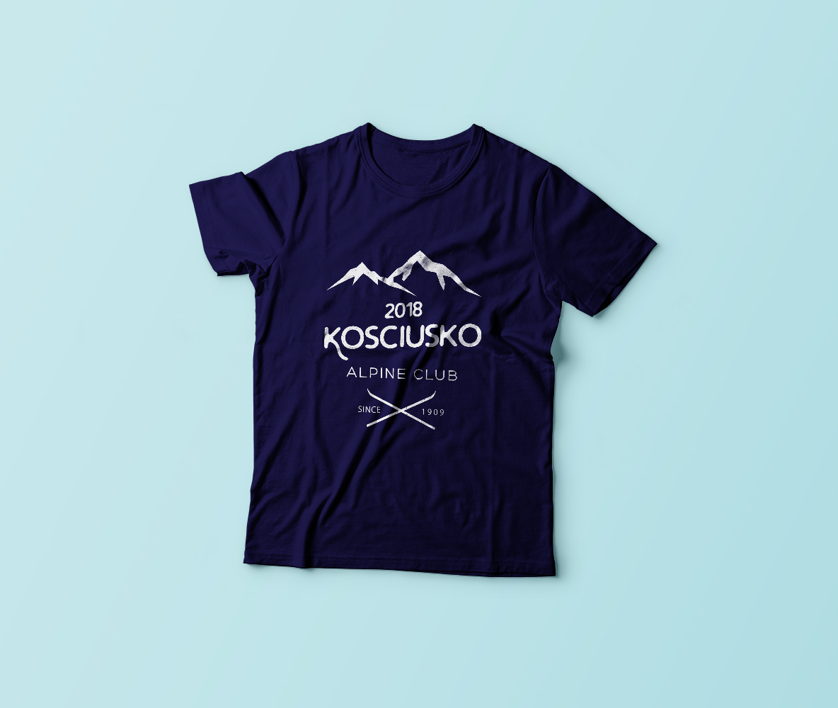 T-shirt Design by teleporter for Kosciusko Alpine Club | Design #17707407